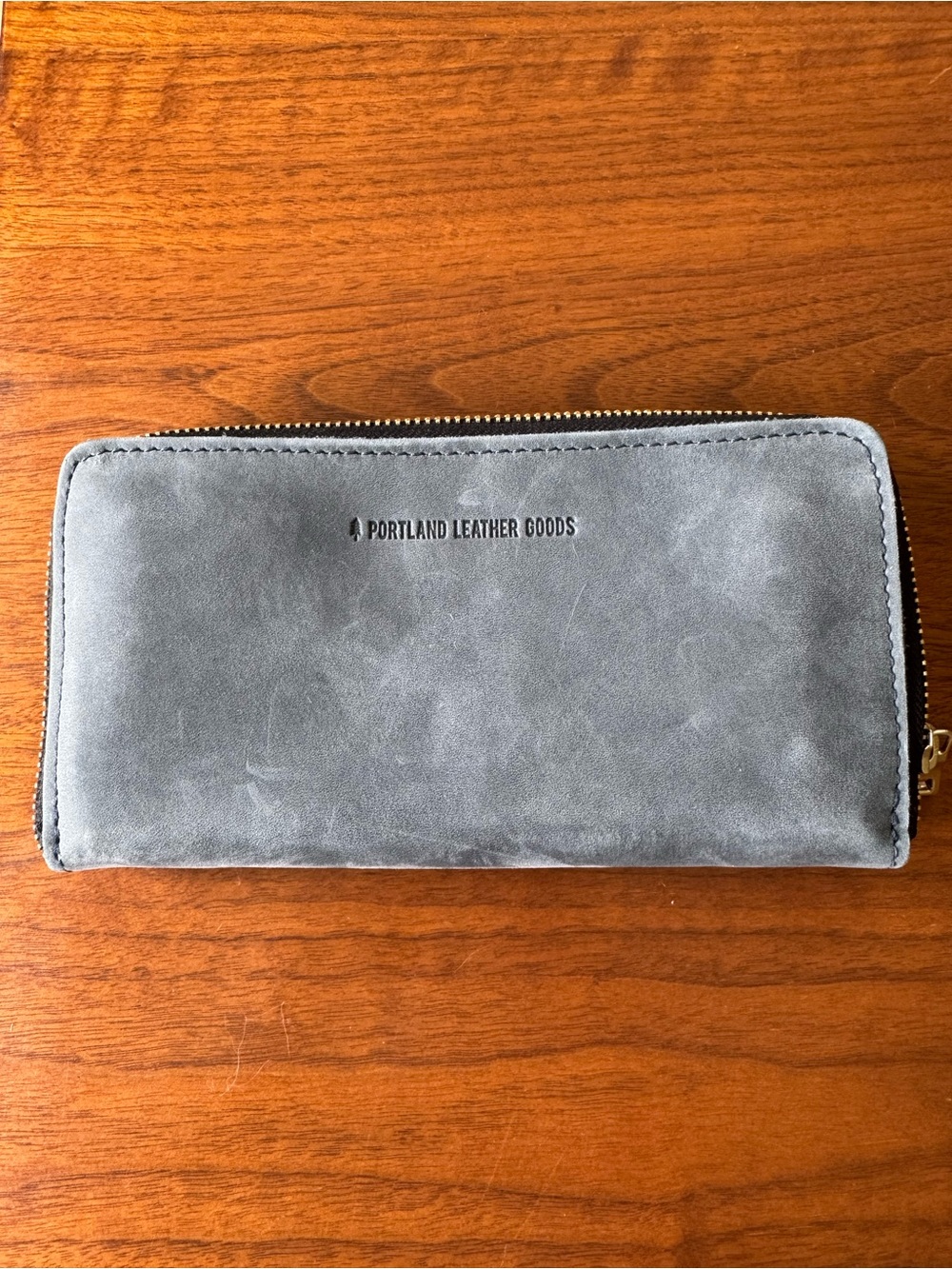 Portland Leather Accordion Zip Wallet